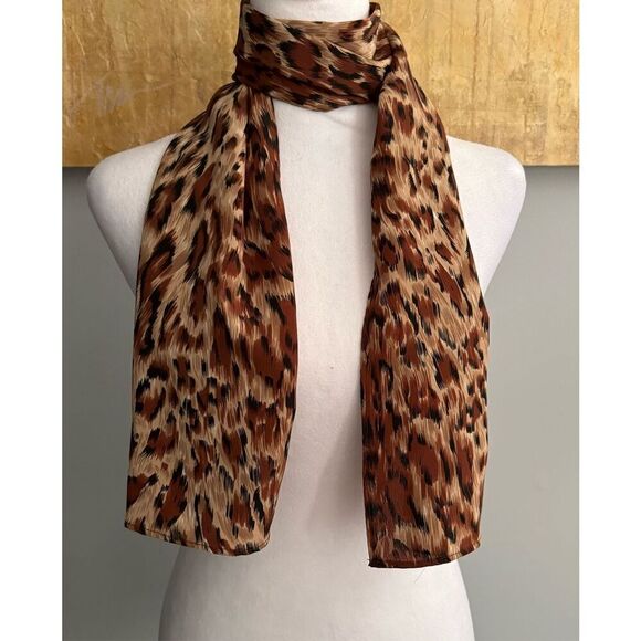 Animal Print Lightweight Scarf - Picture 6 of 8